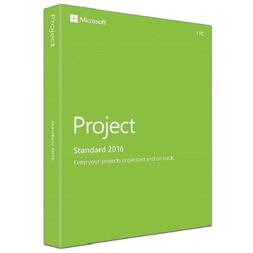 Book Cover Microsoft Project Standard 2016
