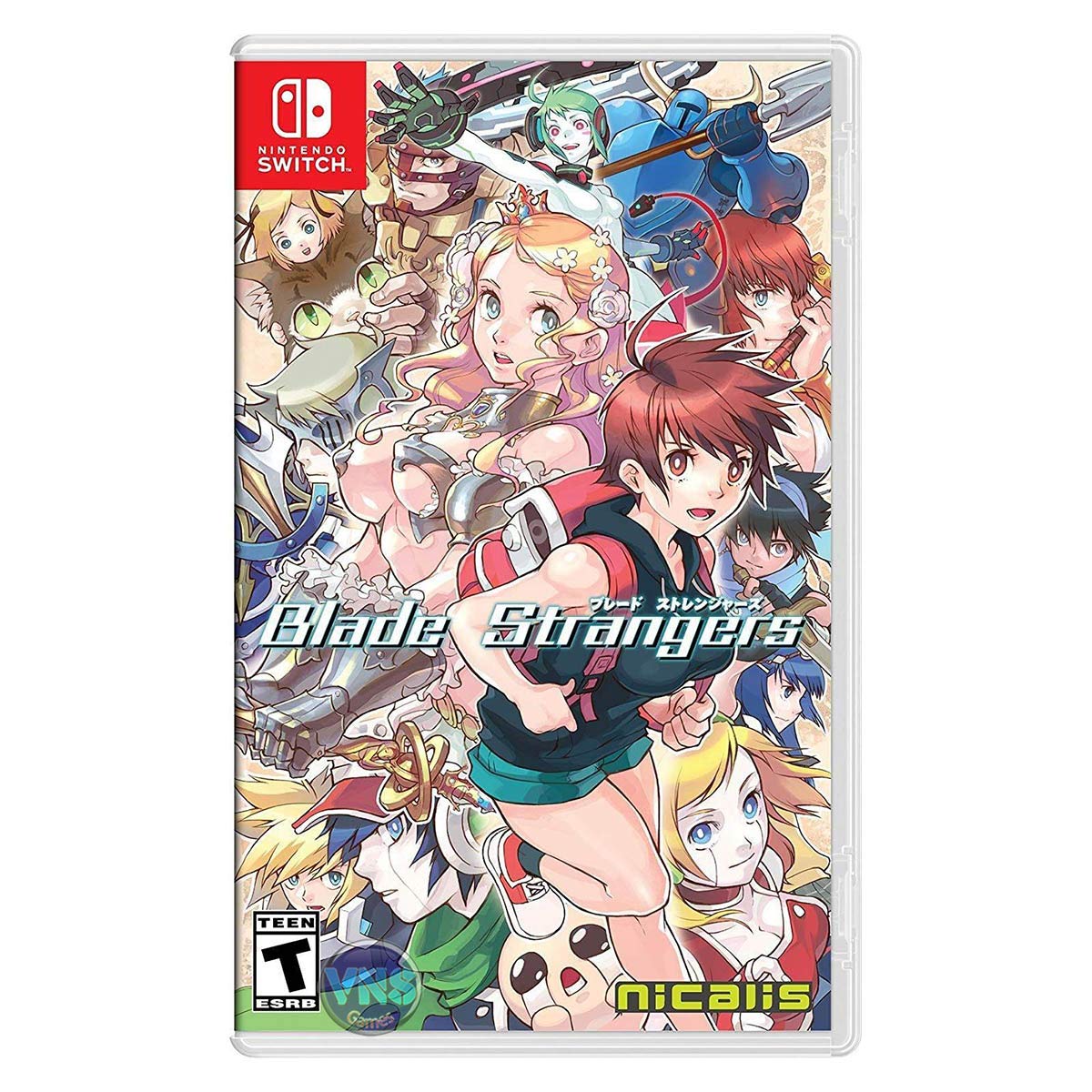 Book Cover Blade Strangers for Nintendo Switch