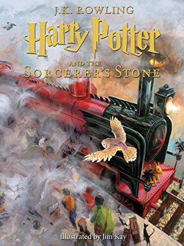 Book Cover Harry Potter and the Sorcerer's Stone: Illustrated [Kindle in Motion] (Illustrated Harry Potter Book 1)