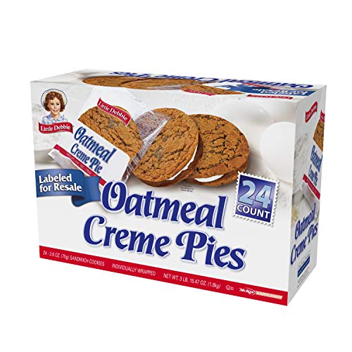 Book Cover Little Debbie Oatmeal Creme Pies, 24 Count per pack, 63.5 Ounce