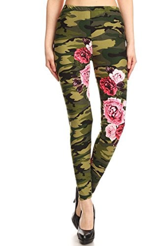 Book Cover Leggings Mania Women's Printed High Waist Ultra Soft Stretchy Always Leggings - Many Patterns