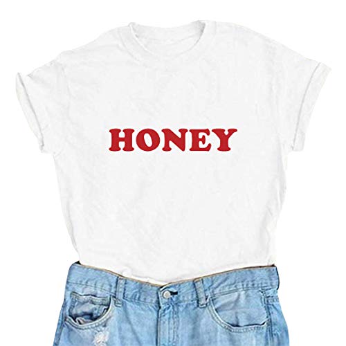 Book Cover BLACKMYTH Women Summer Short Sleeve Top Tee Graphic Cute T-Shirt