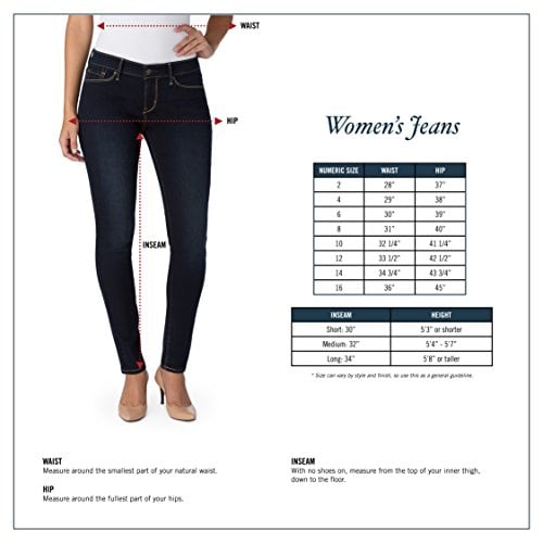 Book Cover Signature by Levi Strauss & Co. Gold Label Women's Modern Skinny Jeans (Standard and Plus), Bae,