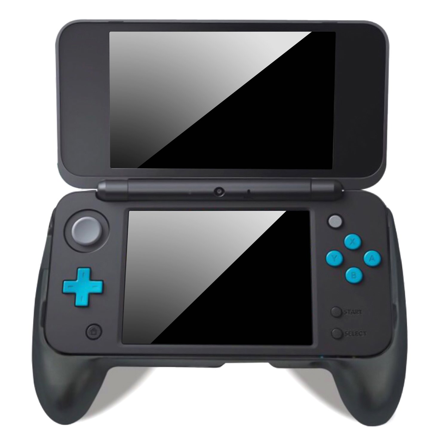 Book Cover FYOUNG Grip Compatible with 2DS XL, Hand Grip Compatible with New Nintendo 2DS XL
