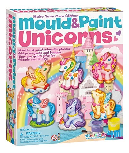 Book Cover 4M Unicorns Mould & Paint Kit