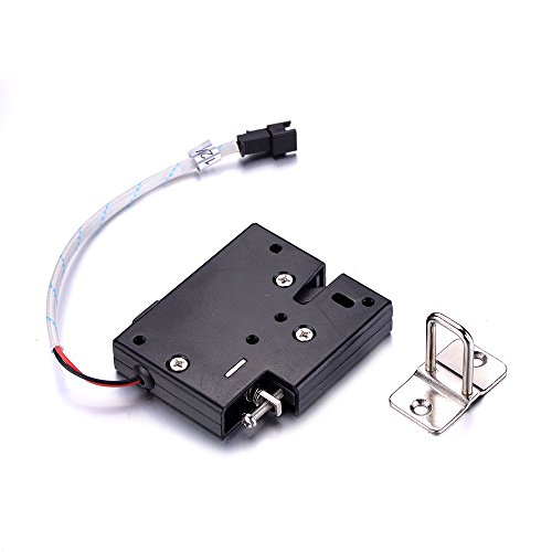 Book Cover Hansin DC 12V 2A Holding Force Electric Magnetic Lock for Door Access Control System Electromagnet Fail-Safe
