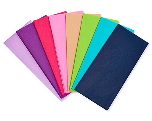 Book Cover American Greetings 40 Sheet Jewel Tone Tissue Paper for Mother’s Day, Father’s Day, Graduation, Birthdays and All Occasions