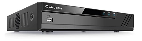 Book Cover Amcrest NV4116-HS (16CH 720P/1080P/3MP/4MP/5MP/6MP/8MP/4K) Network Video Recorder - Supports up to 16 x 8-Megapixel IP Cameras, Supports up to 6TB HDD (Not Included)
