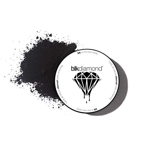 Book Cover Blkdiamond - Premium Activated Charcoal Teeth Whitening Powder - Natural Coconut Charcoal - Proven Safe for Enamel to get a Whiter and Brighter Smile - Premium Organic Carbon Toothpaste Detoxifier