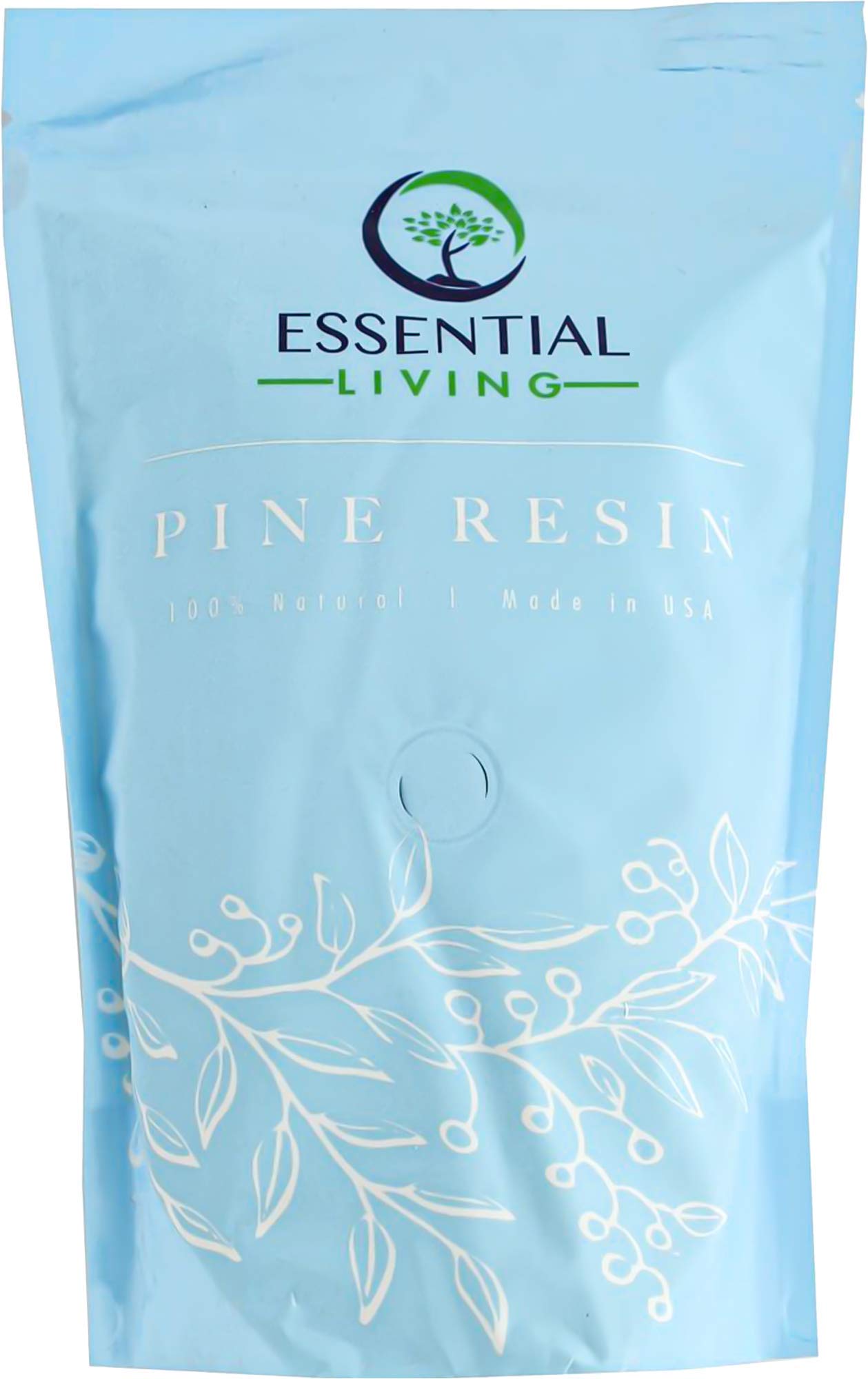 Book Cover Essential Living 1LB - Powdered Pine Resin -Great for Beeswax Wraps: Powdered Pine Rosin 100% Natural