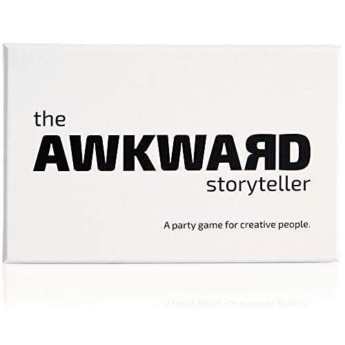 Book Cover The Awkward Storyteller, Party Game That Involves Everyone in Fun, Laughter, and Creative Story-Telling, for 4-11 Players, Ages 16+