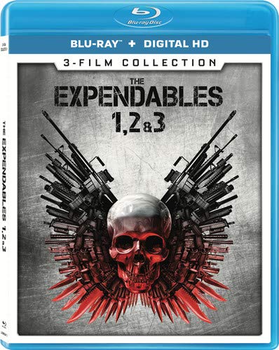 Book Cover Expendables 1, 2, & 3 [Blu-ray]