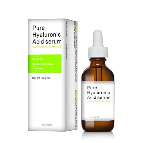 Book Cover Dermapeel pure hyaluronic acid serum skin care facial care hyaluronic acid moisturizer-100% Pure,Anti-Aging Serum-Intense Hydration+Moisturizer,Non-greasy,Paraben Free-S07