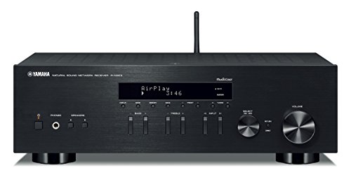 Book Cover Yamaha R-N303BL Stereo Receiver with Wi-Fi Bluetooth & Phono Black, Works with Alexa