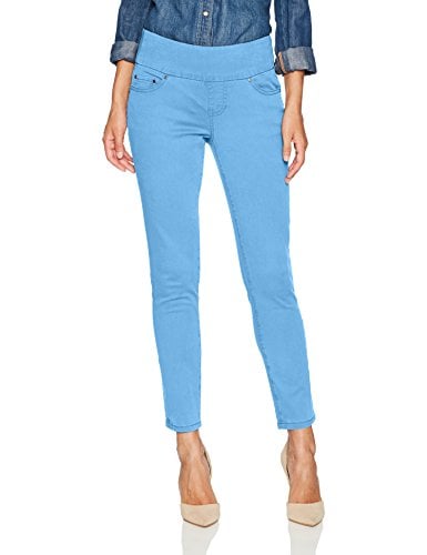 Book Cover Jag Jeans Women's Amelia Slim Ankle Pull on Jean
