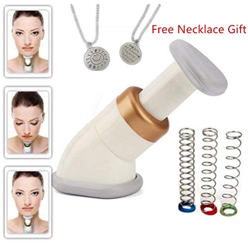 Book Cover Neckline Slimmer, Ledteem Portable Neck Exerciser Chin Massager to Reduce Double Chin for Both Men and Women