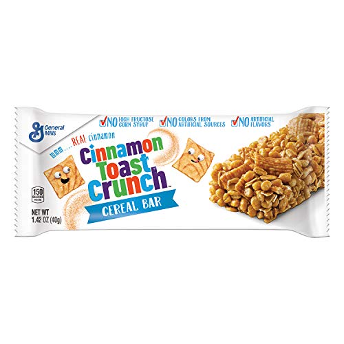 Book Cover Cinnamon Toast Crunch Cereal Bar, 1.42 Oz (Pack of 96)