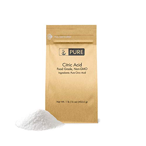 Book Cover PURE Citric Acid (1 lb.), Eco-Friendly Packaging, All-Natural, Highest Quality, Pure, Food Safe, Non-GMO