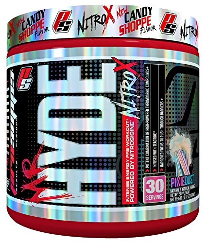 Book Cover ProSupps Mr. Hyde NitroX Pre-Workout Powder Energy & Nitric Oxide Boosting Drink, Intense Sustained Energy, Pumps & Focus Powered by Yohimbe, Beta Alanine, Creatine & Nitrosigine, 30 True Servings