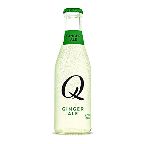 Book Cover Q Spectacular Ginger Ale, Premium Sparkling, Real Ingredients & Less Sweet, 500 ml (Pack of 6)