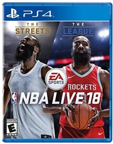 Book Cover NBA Live 18: The One Edition for PlayStation 4
