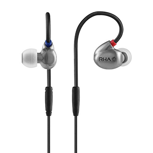 Book Cover RHA T20 IEMs (Gen. 2): DualCoil HiFi Noise Isolating Stainless Steel in-Ear Headphones with Tuning Filters