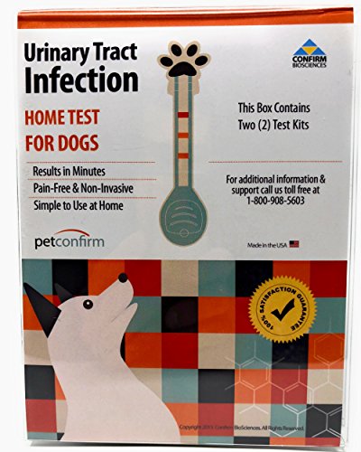 Book Cover PetConfirm Dog Urinary Tract Infection Test for Dogs (2 Tests)