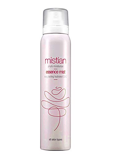 Book Cover Mistian Deep Moisturizing Korean Essence Mist Facial Spray for Dry Sensitive Skin 3.38 Fl. Oz. Rose Water, Witch Hazel, Hyaluronic Acid, Collagen, Allantoin - Makeup Setter, moisturizing, Refreshing