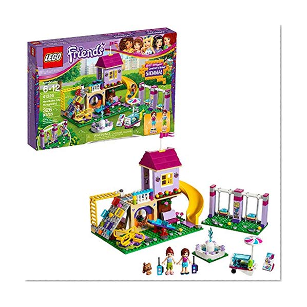 Book Cover LEGO Friends Heartlake City Playground 41325 Building Kit (326 Piece) (Amazon Exclusive)
