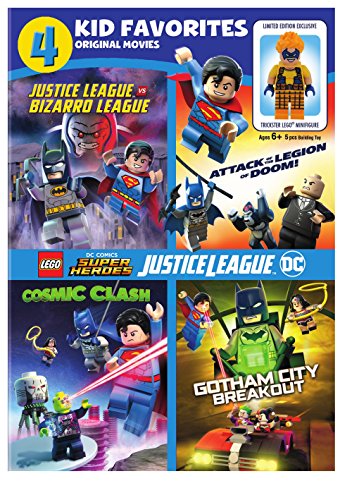 Book Cover 4 Kid Favorites:Lego Dc Super Heroes
