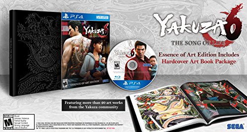 Book Cover Yakuza 6: The Song of Life - Essence of Art Edition - PlayStation 4