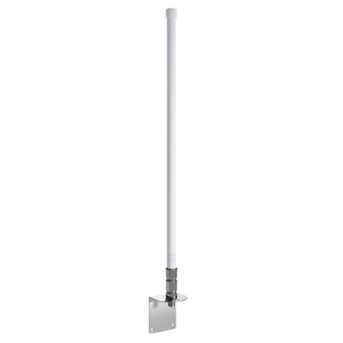 Book Cover Proxicast 10 dBi High Gain 4G / LTE, 5G Omni-Directional Pole/Wall Fixed Mount Fiberglass Outdoor Antenna for Verizon, AT&T, T-Mobile & Other Cellular Networks (ANT-127-002)