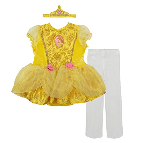 Book Cover Disney Princess Belle Baby Girls' Costume Tutu Dress, Headband and Tights