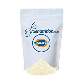 Book Cover True Nutrition PeptoPro Hydrolyzed Caseinate (Unflavored/Unsweetened) - 100% Milk Casein Protein Powder Peptides - Dissolves Instantly and Easily Digested - Soy Free Protein Powder - 1lb.