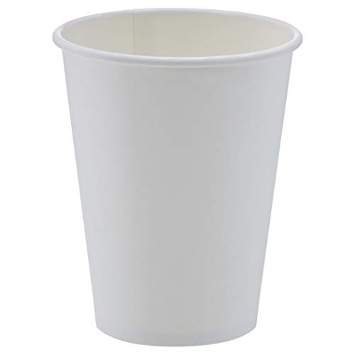 Book Cover AmazonBasics Compostable 12 oz. Hot Paper Cup, Pack of 1,000