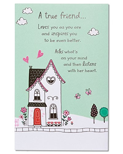 Book Cover American Greetings Birthday Card for Friend (True Great Friend)