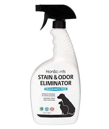 Book Cover NonScents Stain & Odor Eliminator - Fragrance Free - Pet Odor & Stain Remover for Dog and Cat Urine