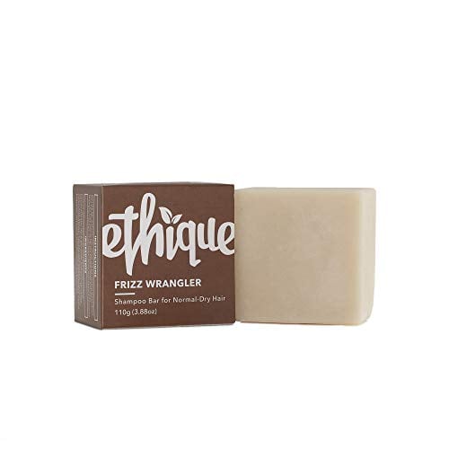 Book Cover Ethique Hair Shampoo Bar for Frizzy Hair, Frizz Wrangler - Sustainable Hydrating Natural Shampoo for Dry Hair, Soap Free, pH Balanced, Vegan, Plant Based, Eco-Friendly Compostable & Zero Waste, 3.88oz