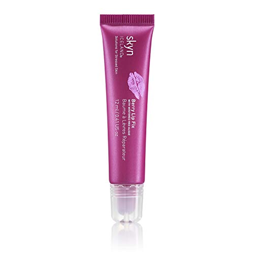 Book Cover skyn ICELAND Berry Lip Fix: for Damaged Lips with Long-Lasting Hydration, 12ml / 0.41 oz