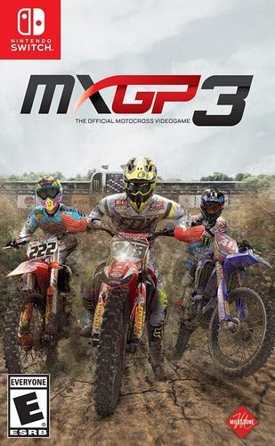 Book Cover MXGP 3: The Official Motocross Videogame - Nintendo Switch