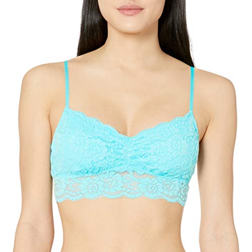 Book Cover Amazon Brand - Mae Women's Lace Padded Bralette (for A-C cups)
