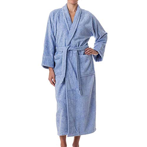 Book Cover Robes for Women and Men - 100% Long Staple Cotton Plush Terry Cotton Unisex Robe