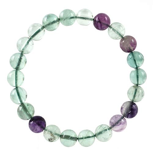 Book Cover Natural Gemstone Bracelet 7 inch Stretchy Chakra Gems Stones Healing Crystal Quartz Women Men Girls Gifts (Unisex)
