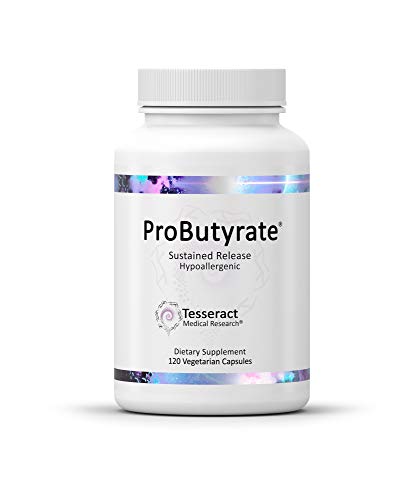 Book Cover Tesseract Medical Research ProButyrate, Butyric Acid 300mg, GI Supplement, 120 Capsules
