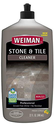 Book Cover Weiman Stone Tile and Laminate Cleaner - 32 Ounce - Professional Tile Marble Granite Limestone Slate Terra Cotta Terrazzo and More Stone Floor Surface Cleaner