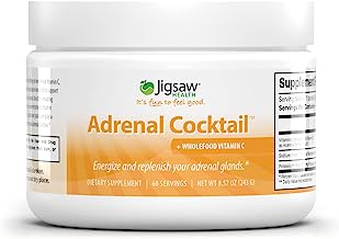 Book Cover Jigsaw Health Adrenal Cocktail with Whole-Food Vitamin C, 60 Servings