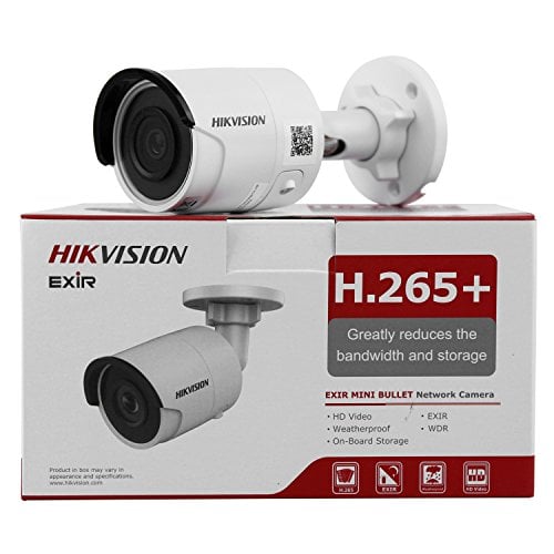 Book Cover HIKVISION DS-2CD2085FWD-I 8MP IP Camera(12 VDC & PoE IP67 30m IR Built-in SD Slot H.265 3D DNR Motion Detection)