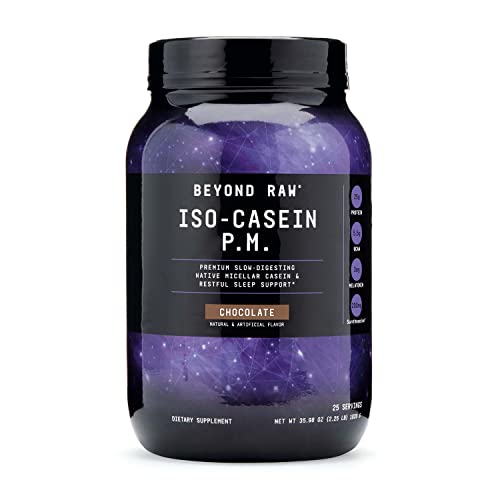 Book Cover Beyond Raw ISO-Casein P.M, Chocolate, 2.25 lbs