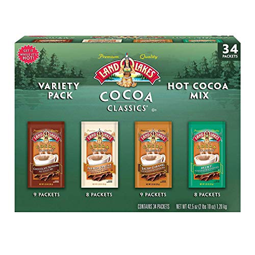 Book Cover Land O' Lakes - Cocoa Classics, Variety Pack (34 count)