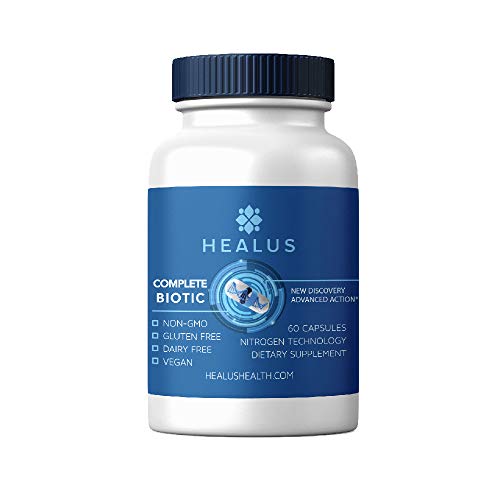 Book Cover Healus Complete Biotic Butyrate Supplement, Tributyrin Based Butyric Acid Capsules for Gut Health (60 Count)